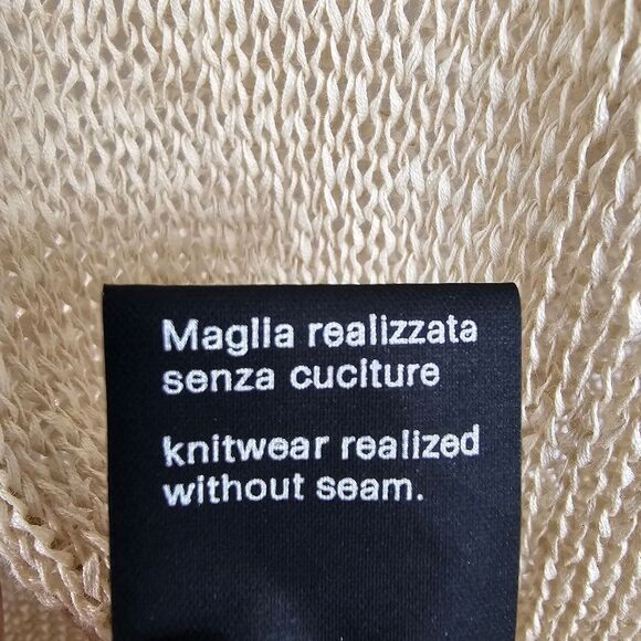 Vintage Giorgio Armani Open Knit Cardigan in Cream - Size 40 (Italian) - Picture 10 of 12